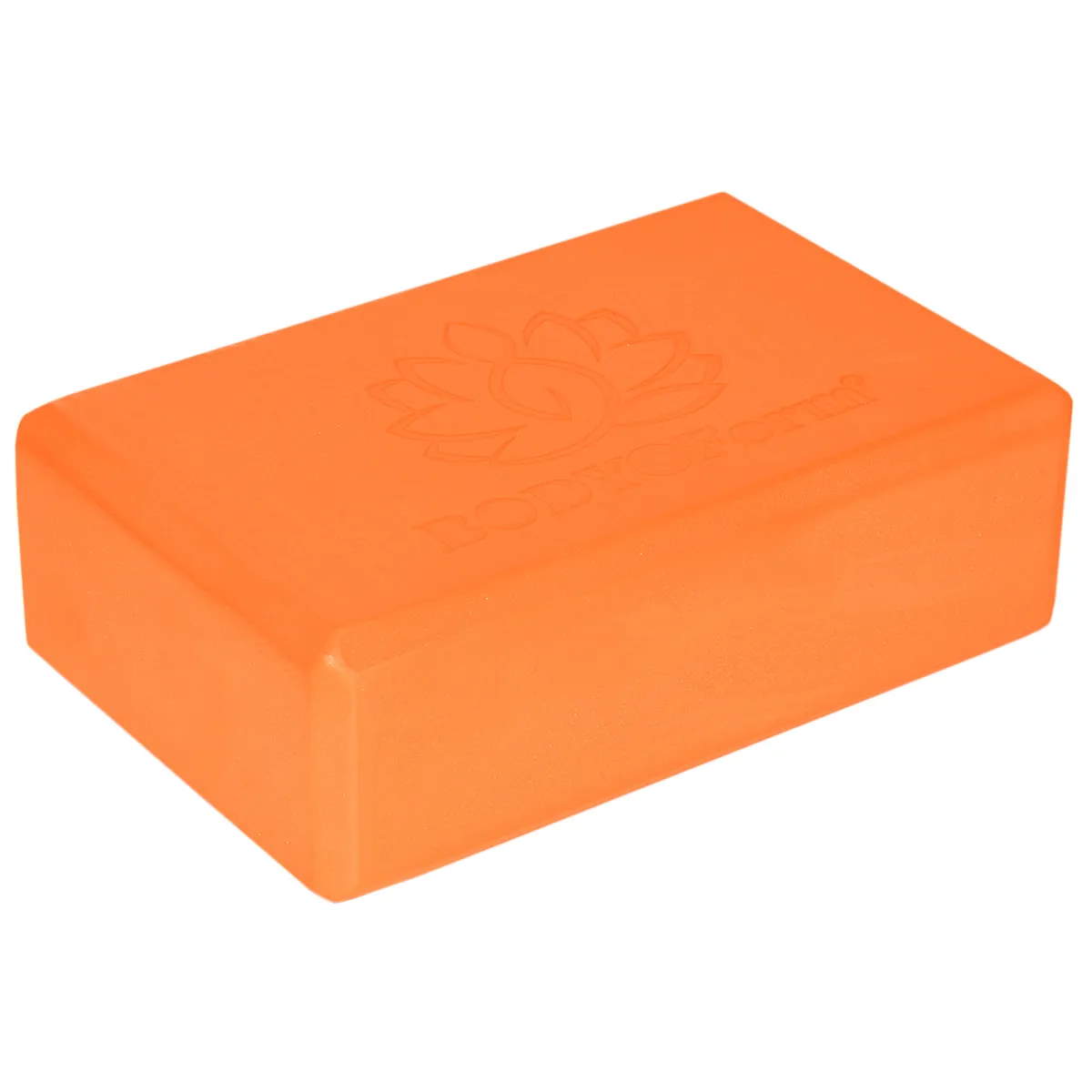 Блок для йоги оранжевый