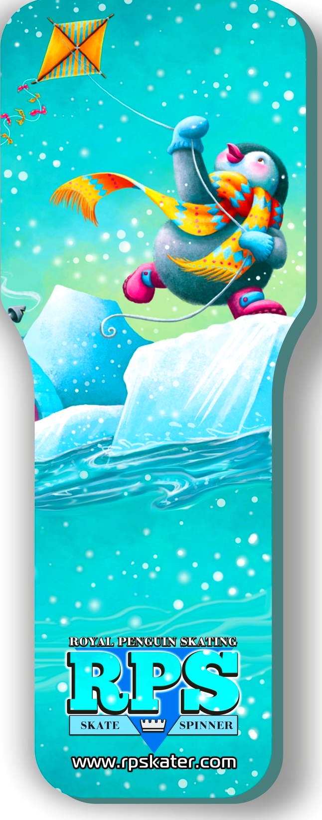 Спиннер RPS для отработки многооборотных прыжков и вращения "Пингвин с воздушным змеем" от интернет магазина ТДФК-ЮГ-ТВИЗЛ